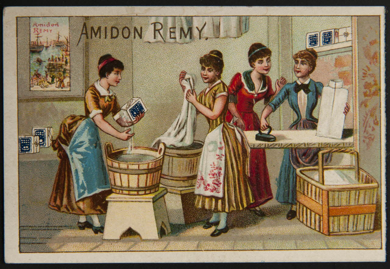 carte réclame chromo Paris 1889 1996.40.565.2 Photo