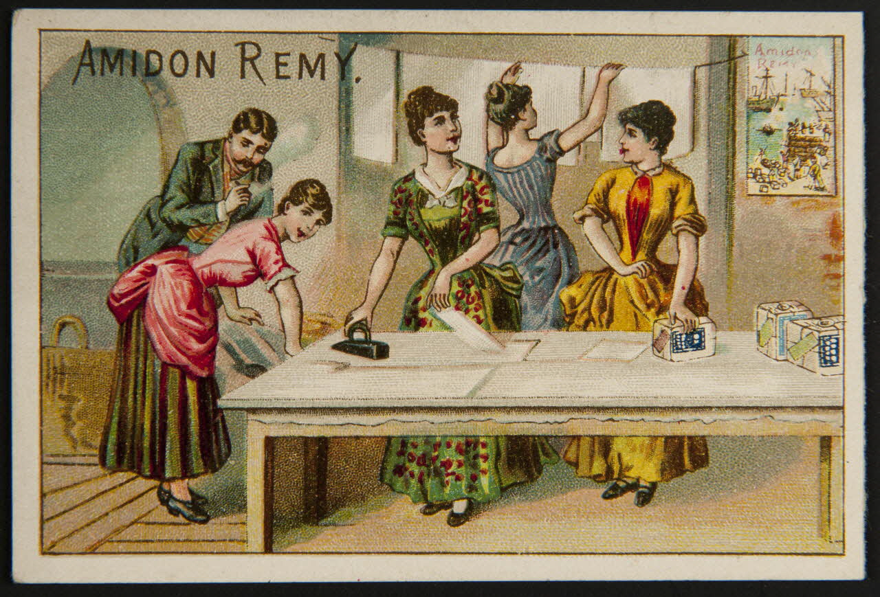 carte réclame chromo Paris 1889 1996.40.565.4 Photo