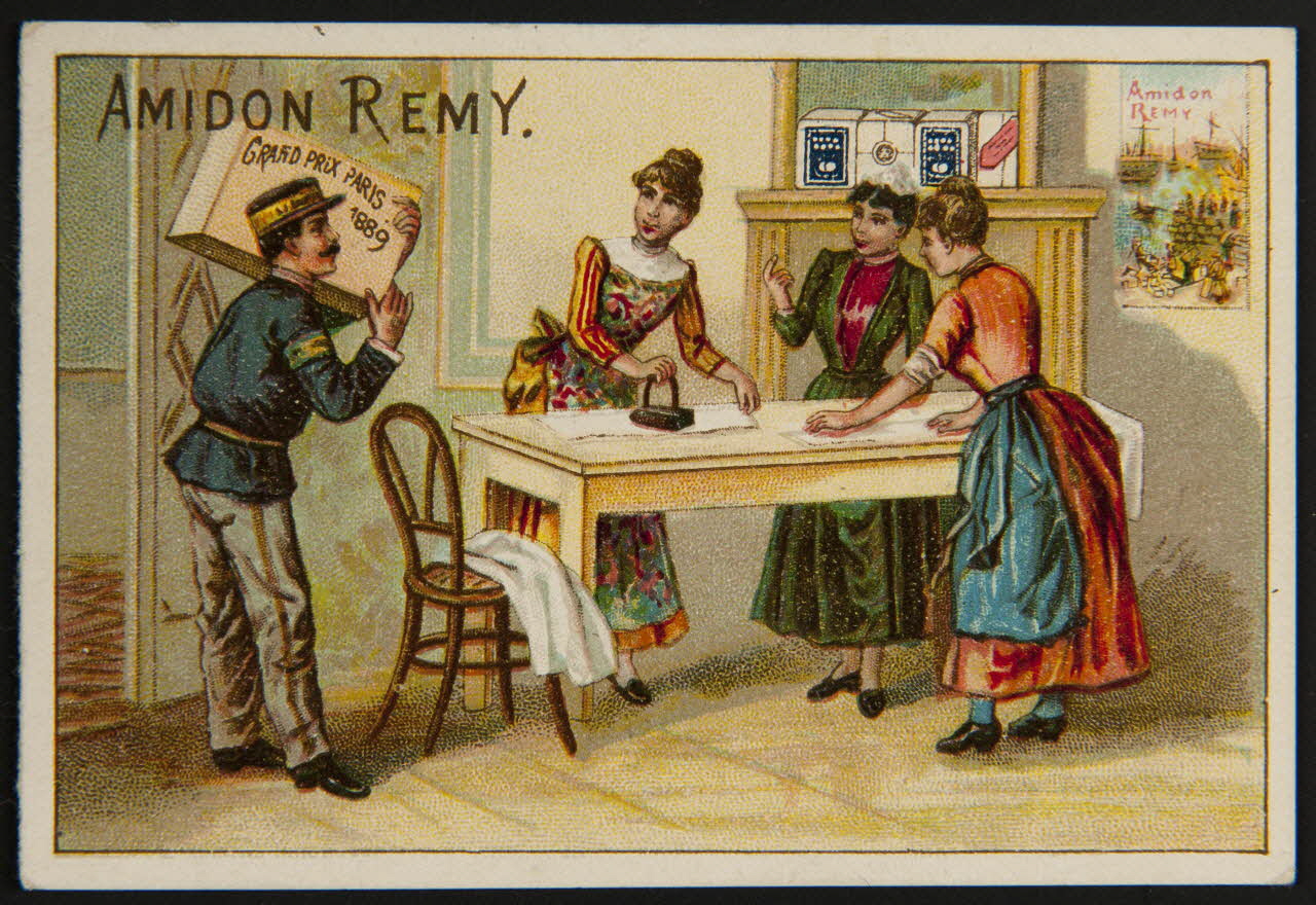 carte réclame chromo Paris 1889 1996.40.565.6 Photo