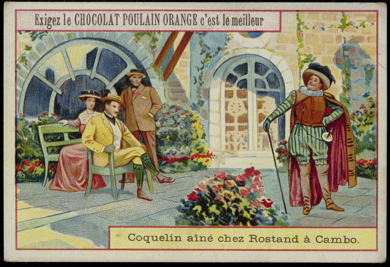 carte réclame chromo Paris 1868 1996.40.574.8 Photo