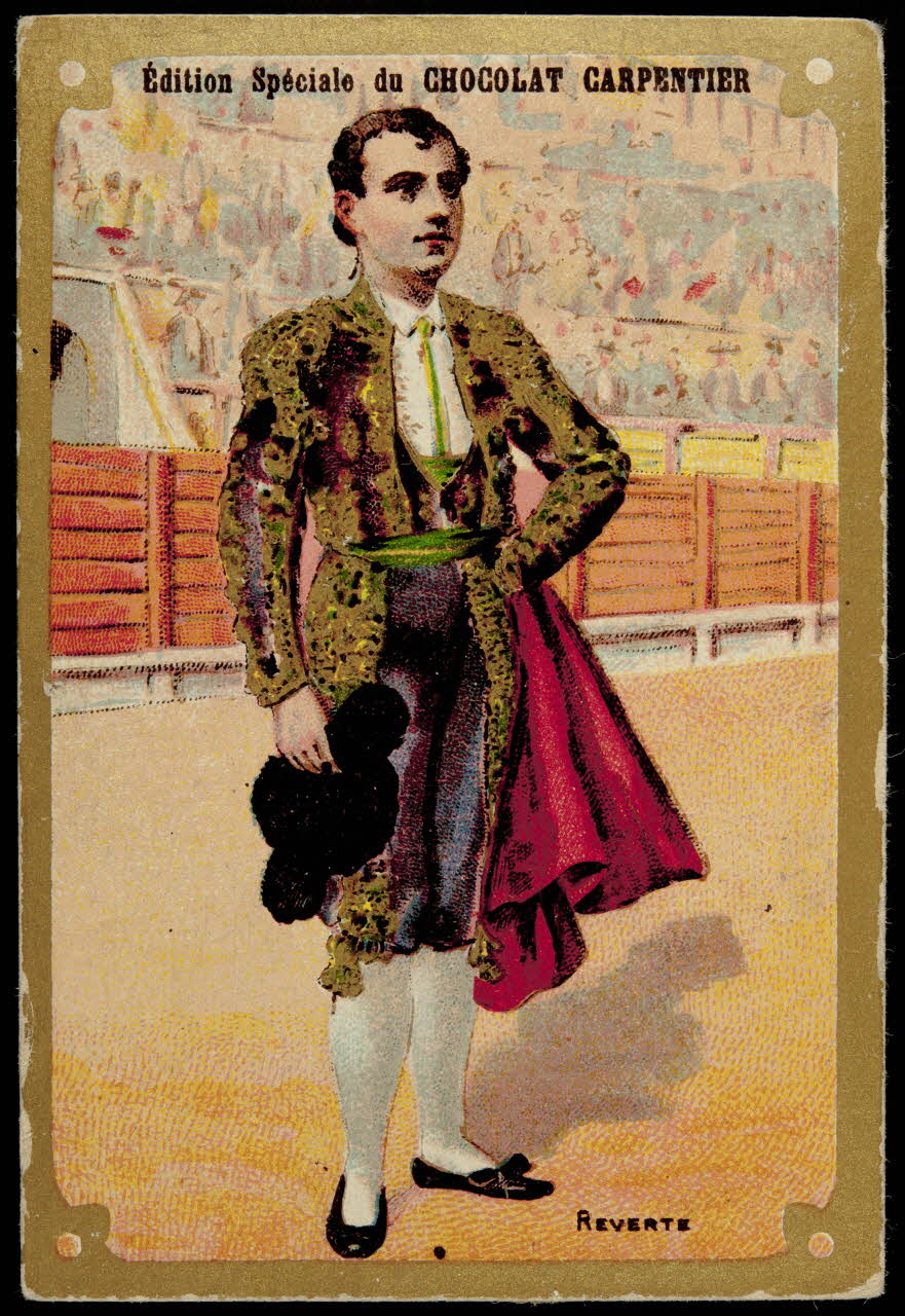 carte réclame chromo Paris 1897 1996.40.580.1 Photo