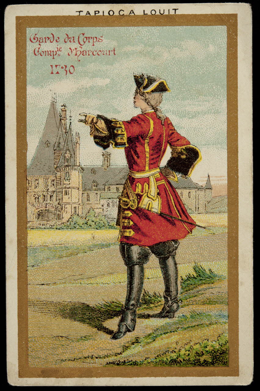 carte réclame chromo Paris 1825 1996.40.589.4 Photo