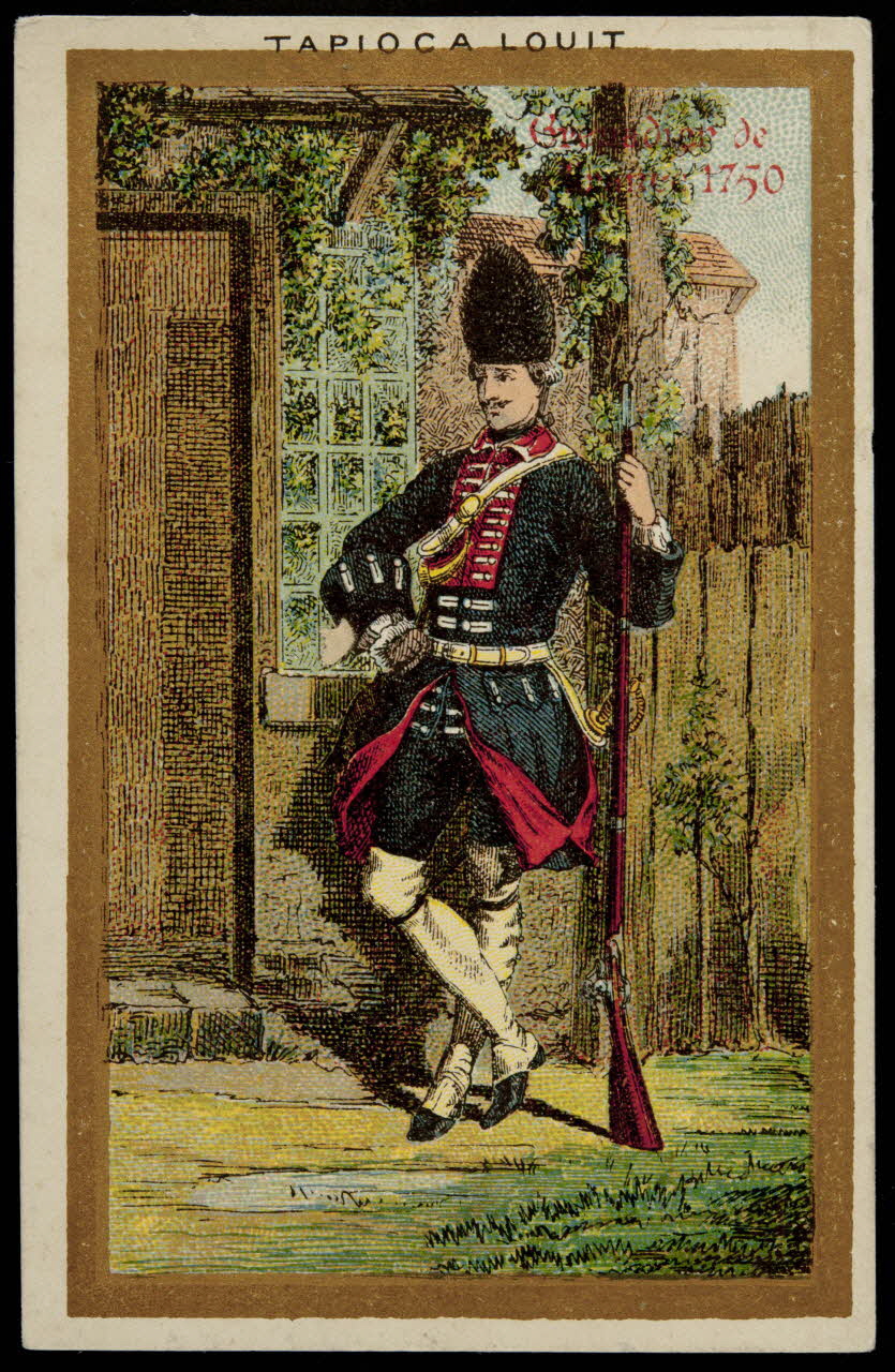carte réclame chromo Paris 1825 1996.40.589.5 Photo