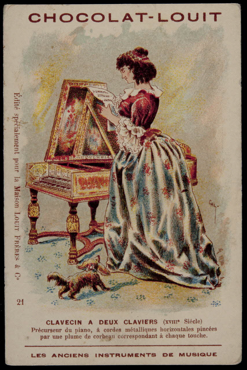 carte réclame chromo Paris 1825 1996.40.591.2 Photo