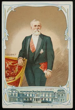 carte réclame chromo Paris 1899 1996.40.620.1 Photo