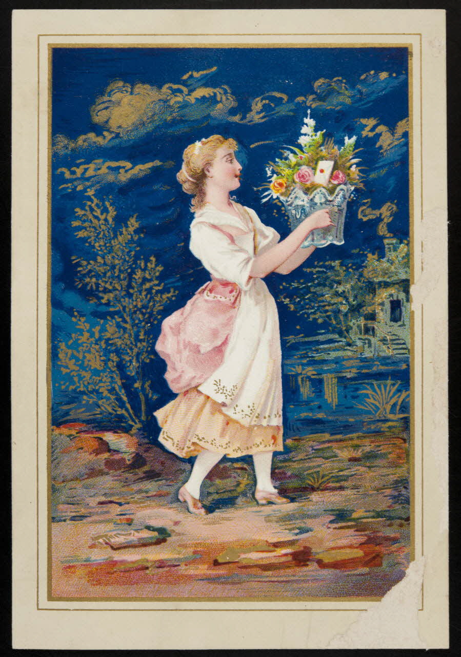 carte réclame chromo 1996.40.623.4 Photo