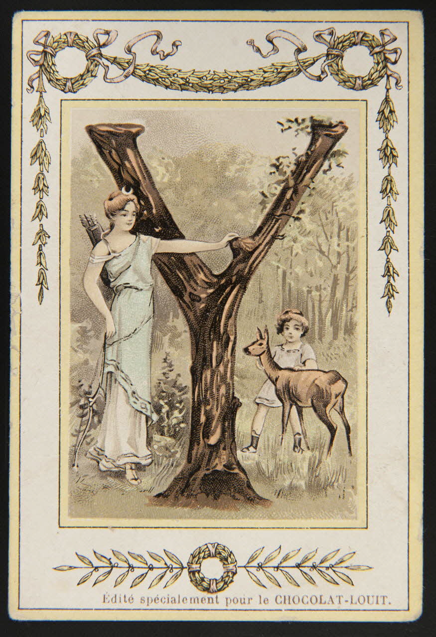 carte réclame chromo Paris 1880 1996.40.640.22 Photo