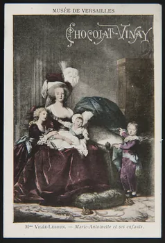 Elisabeth Vigée Le Brun carte réclame chromo France 1893 1996.40.651.3 Photo