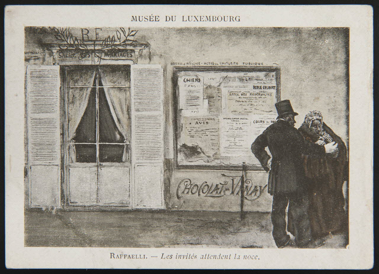carte réclame chromo Paris 1880 1996.40.656.3 Photo