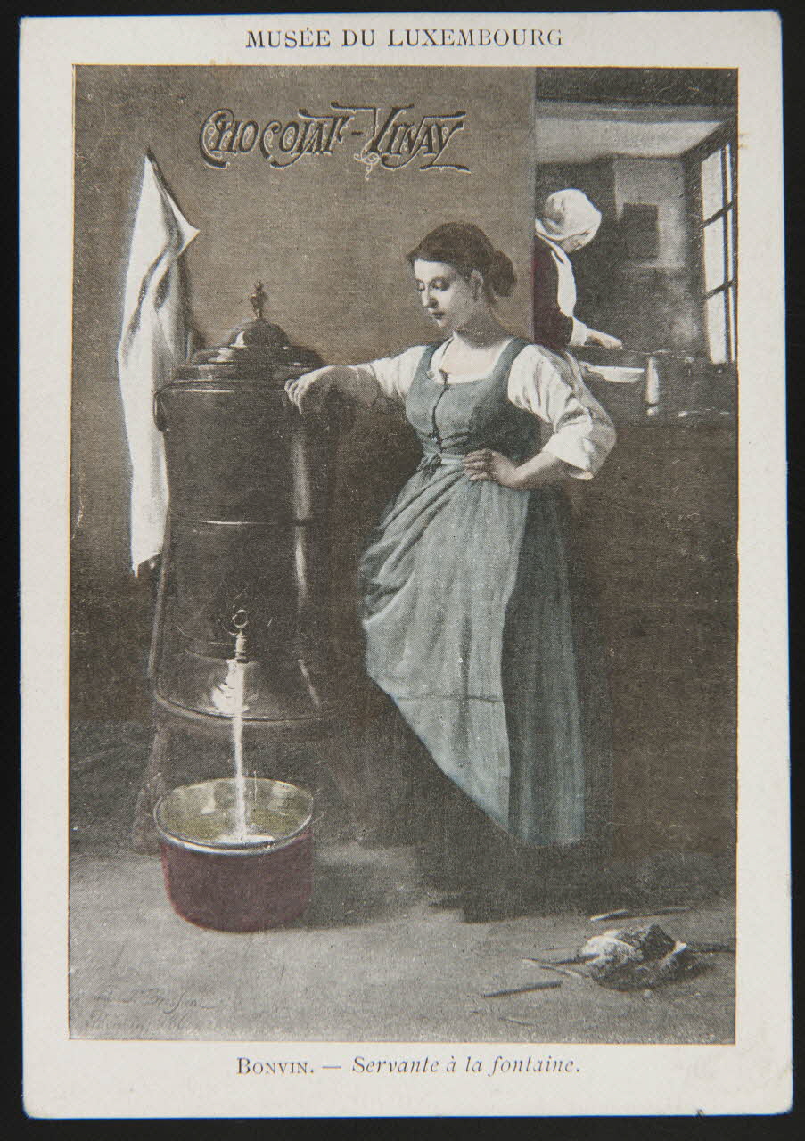 carte réclame chromo Paris 1850 1996.40.656.32 Photo