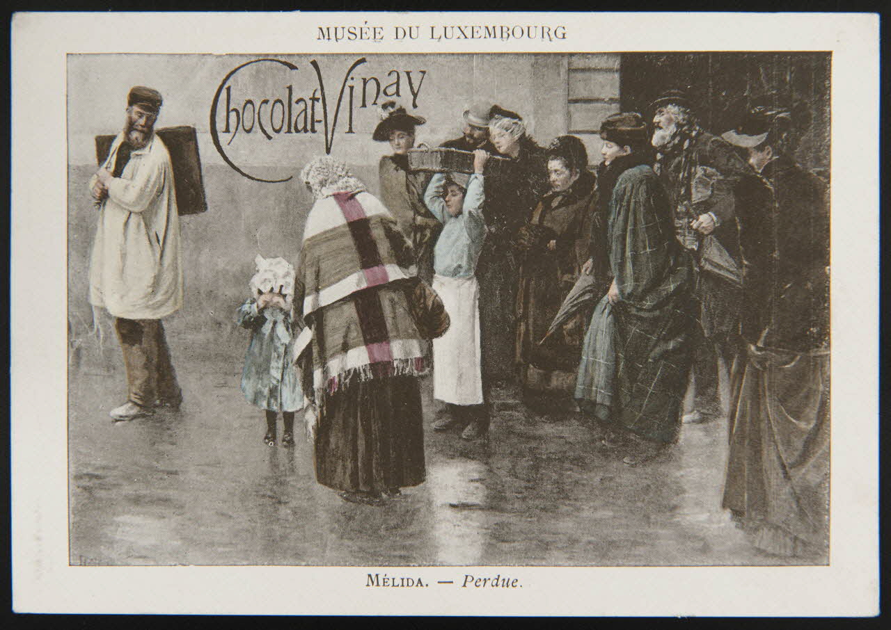 carte réclame chromo Paris 1875 1996.40.656.7 Photo