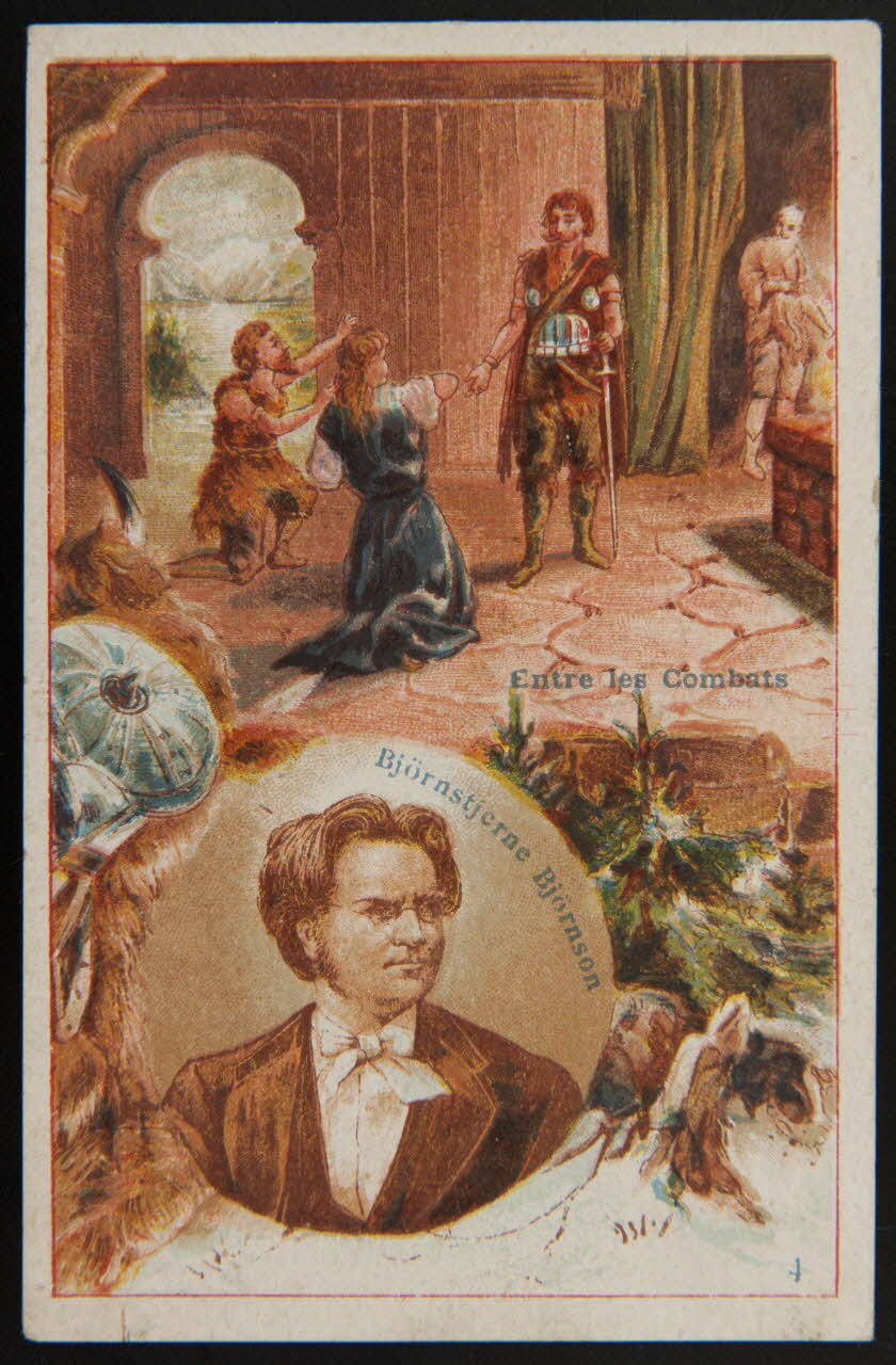 carte réclame chromo Paris 1875 1996.40.682.1 Photo