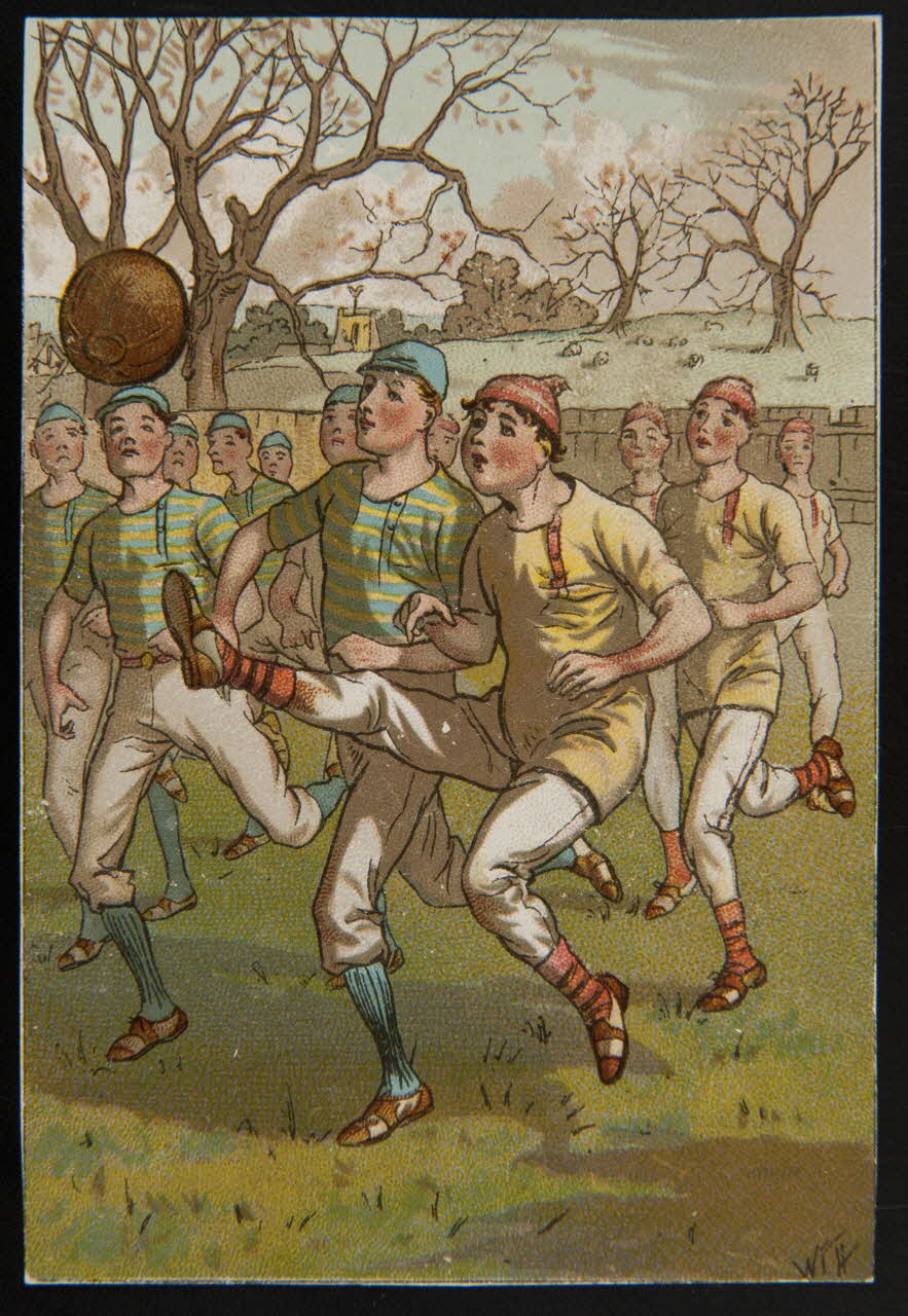 carte réclame chromo Paris 1900 1996.40.687.3 Photo