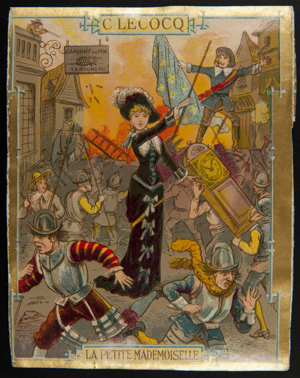 carte réclame chromo Paris 1881 1996.40.689.3 Photo