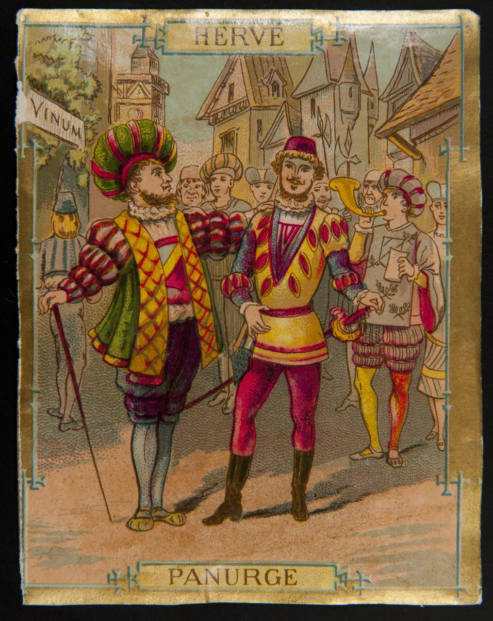 carte réclame chromo Paris 1881 1996.40.689.4 Photo