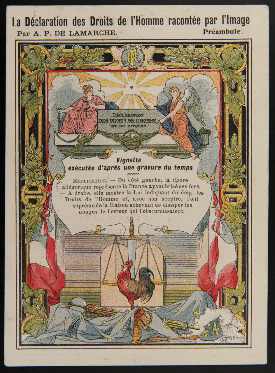 Alcide Picard et Kaan (éditeurs), Kapp carte réclame chromo Paris 1880 1996.40.694.1 Photo