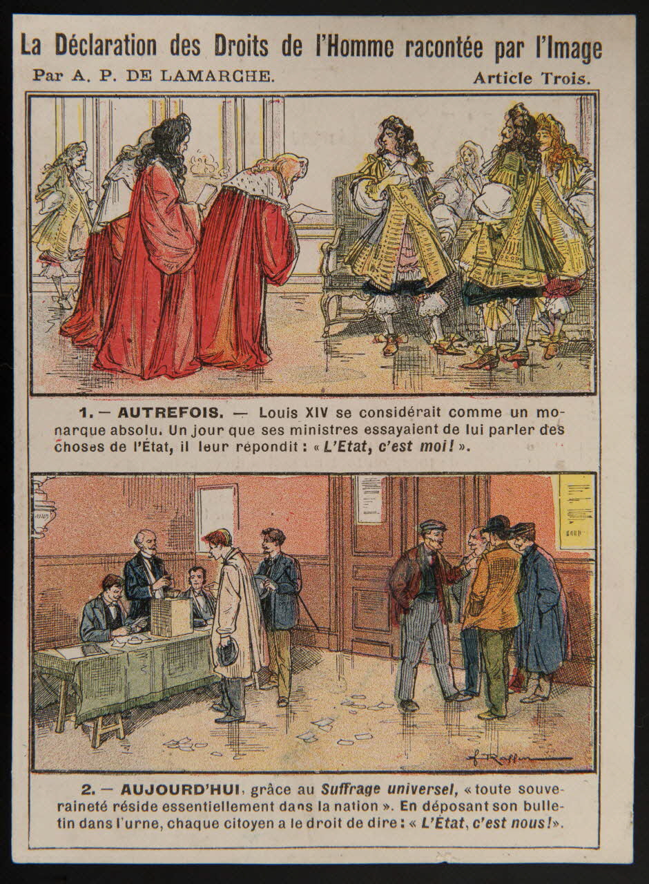 Alcide Picard et Kaan (éditeurs), Kapp carte réclame chromo Paris 1880 1996.40.694.4 Photo