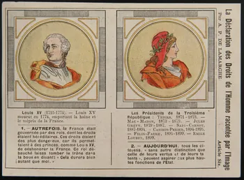 Alcide Picard et Kaan (éditeurs), Kapp carte réclame chromo Paris 1880 1996.40.694.7  Photo