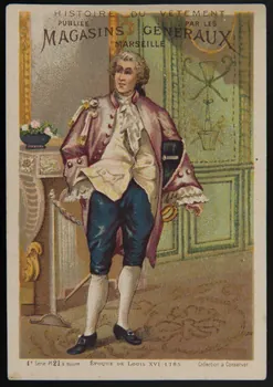 F. Menetier carte réclame chromo Paris 1850 1996.40.695.2 Photo