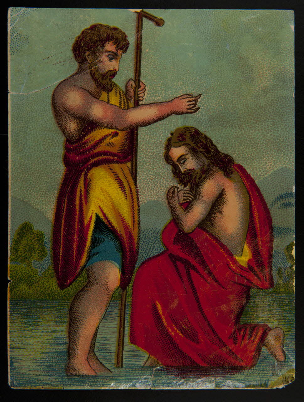 carte réclame chromo Paris 1850 1996.40.699.1 Photo