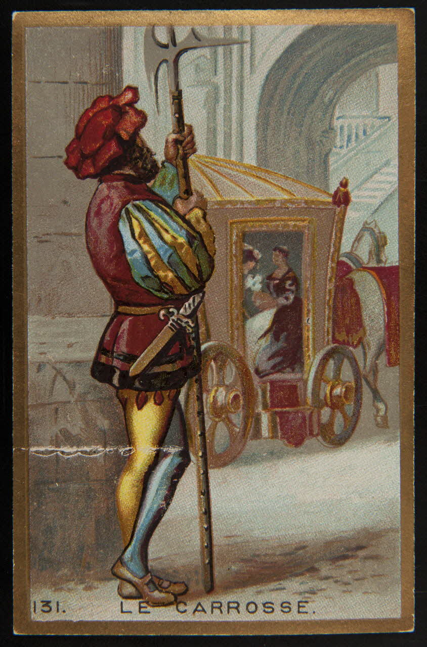 carte réclame chromo Paris 1880 1996.40.706.2 Photo