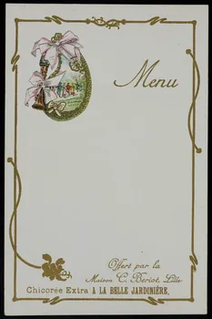 carte réclame chromo Paris 1895 1996.40.710.1 Photo
