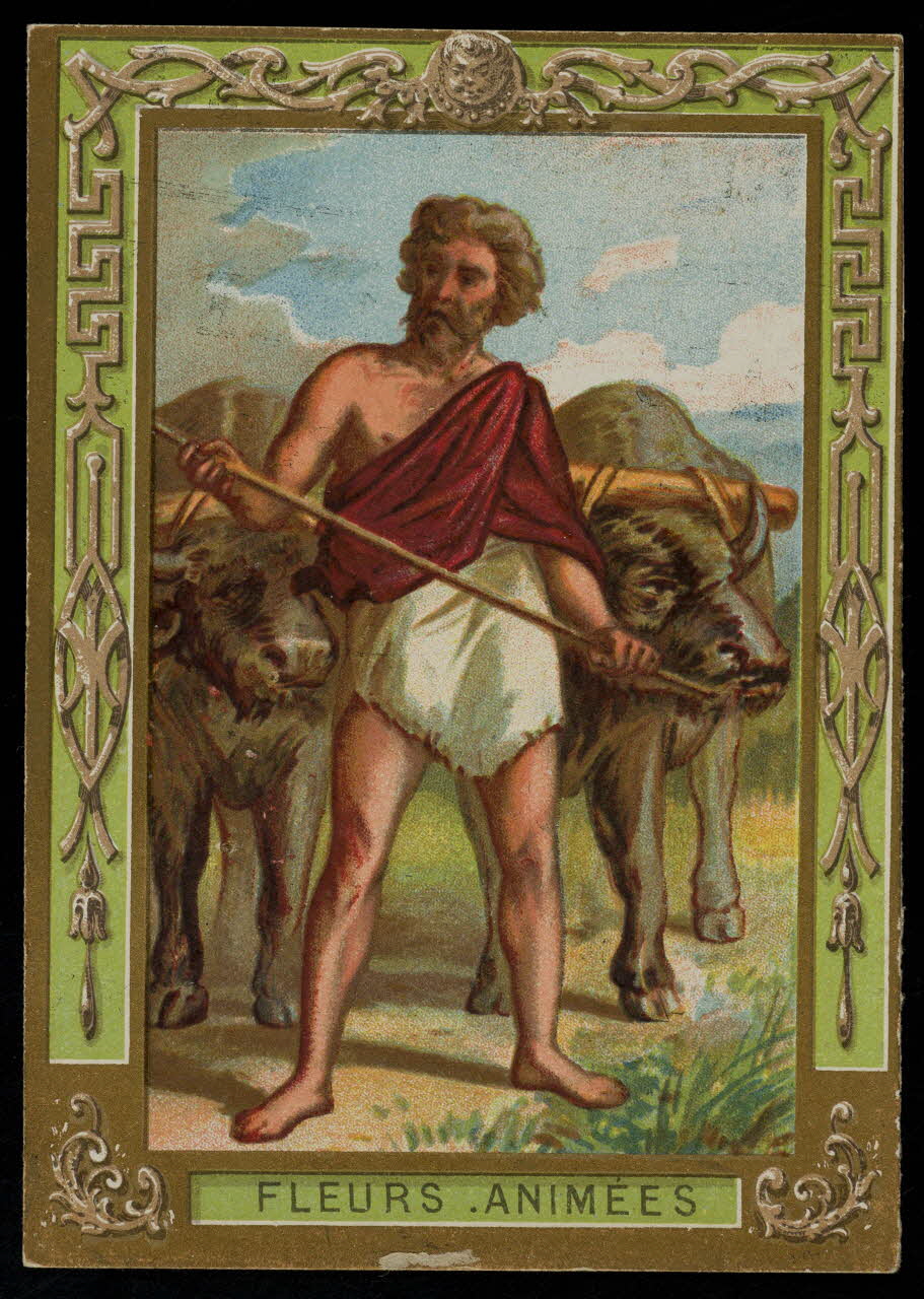 carte réclame chromo Paris 1905 1996.40.747.2 Photo