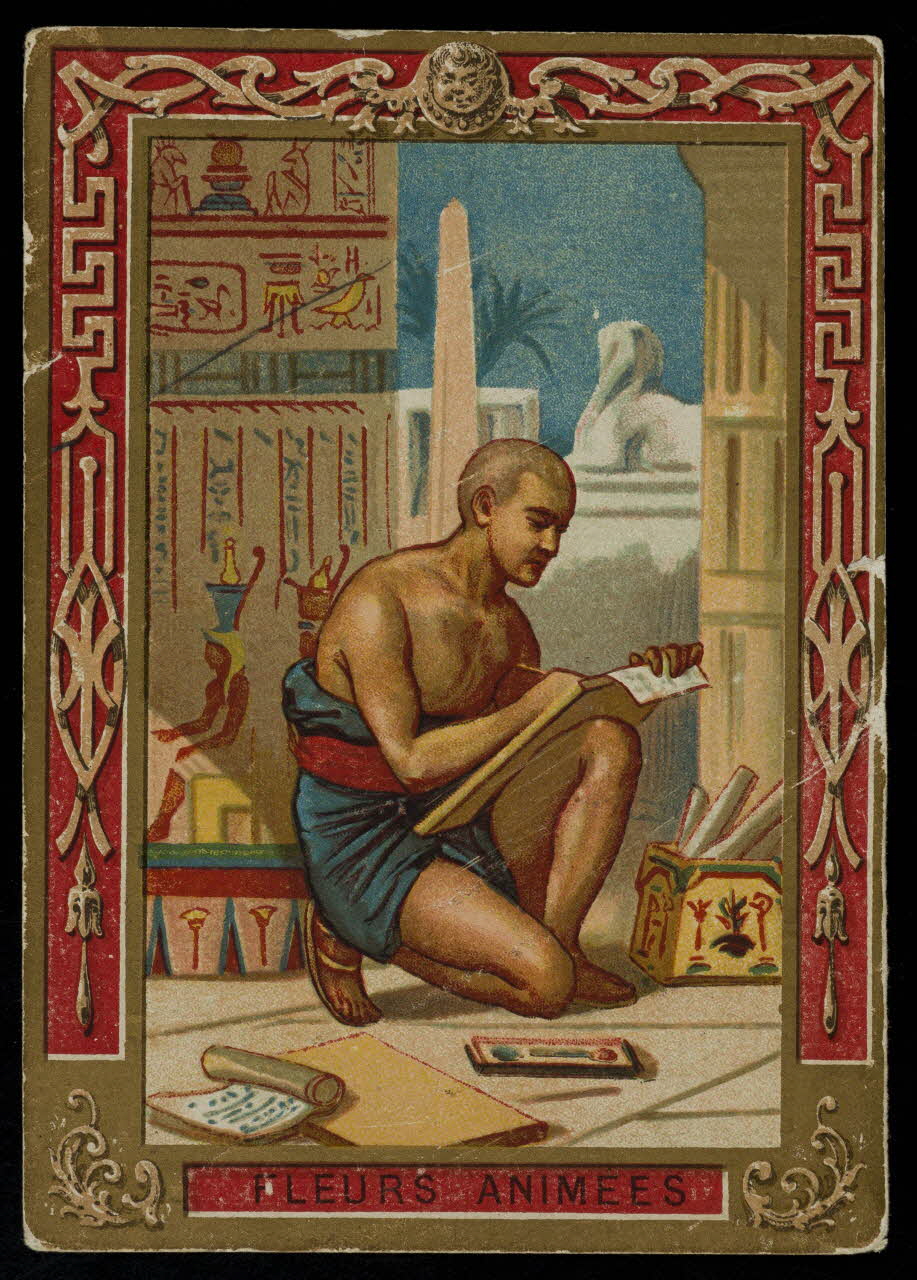 carte réclame chromo Paris 1905 1996.40.747.3 Photo