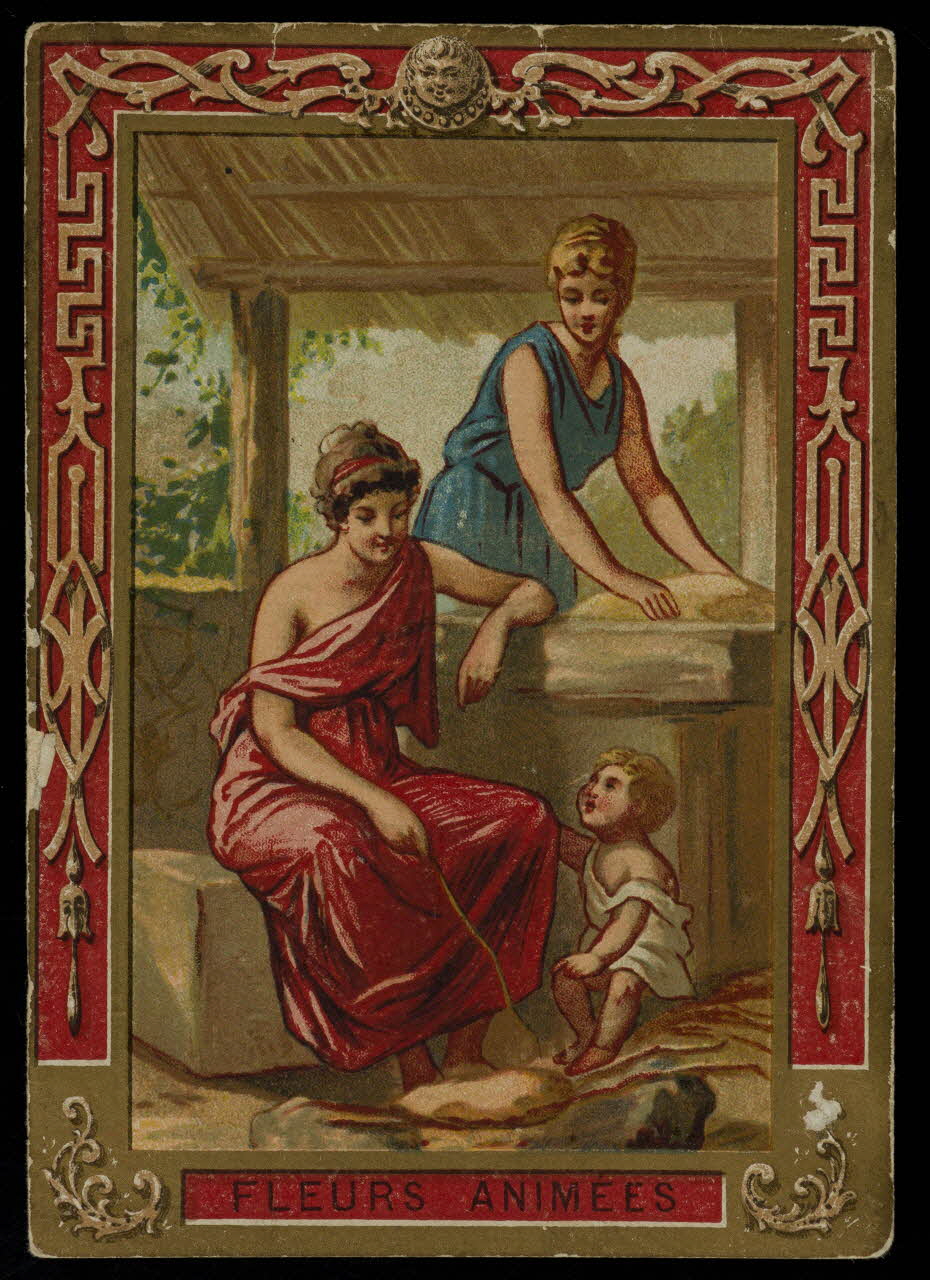 carte réclame chromo Paris 1905 1996.40.747.4 Photo