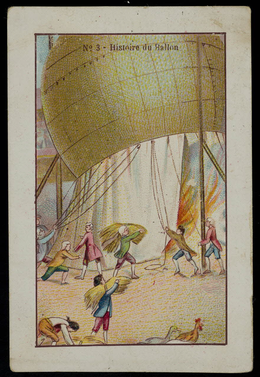 carte réclame chromo Paris 1900 1996.40.748.1 Photo