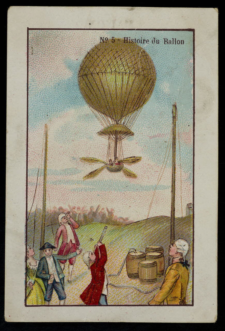 carte réclame chromo Paris 1900 1996.40.748.2 Photo