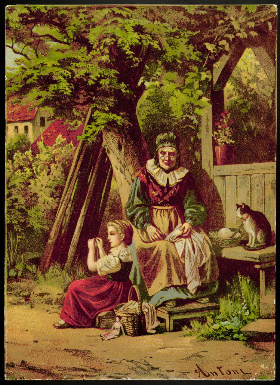 carte réclame chromo 1996.40.75 Photo