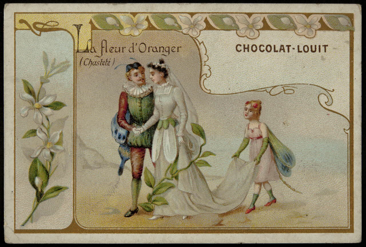 carte réclame chromo Paris 1870 1996.40.751.3 Photo