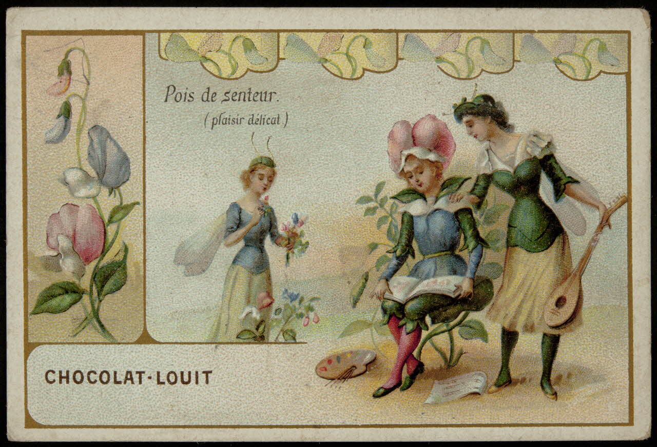 carte réclame chromo Paris 1870 1996.40.751.7 Photo