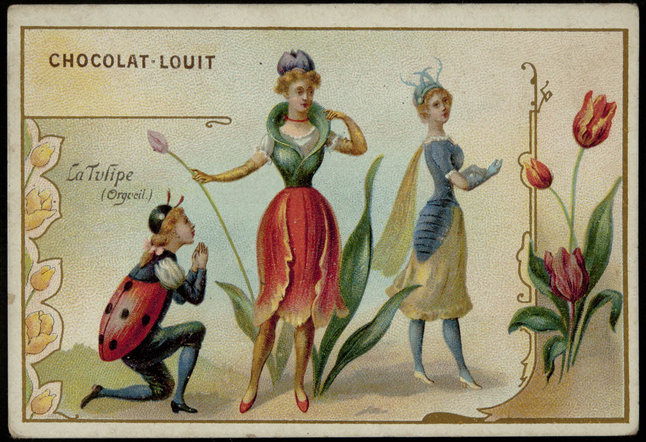 carte réclame chromo Paris 1870 1996.40.751.9 Photo