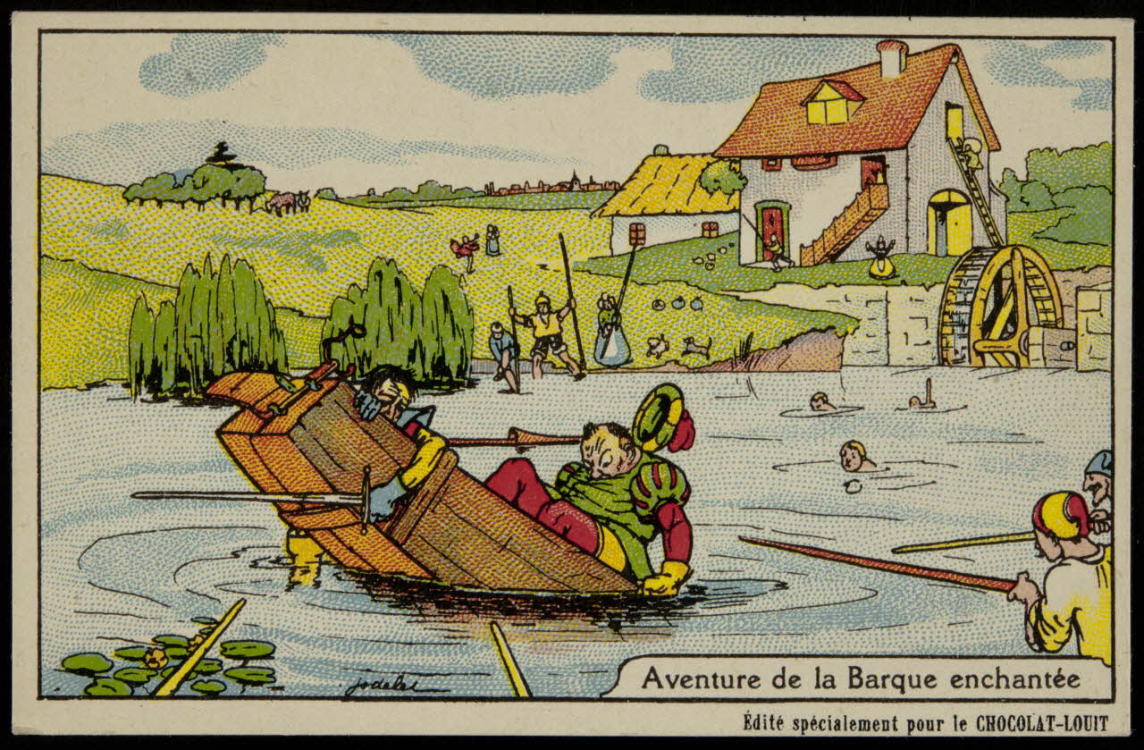 Jodelet Charles carte réclame chromo Paris 1900 1996.40.754.2 Photo