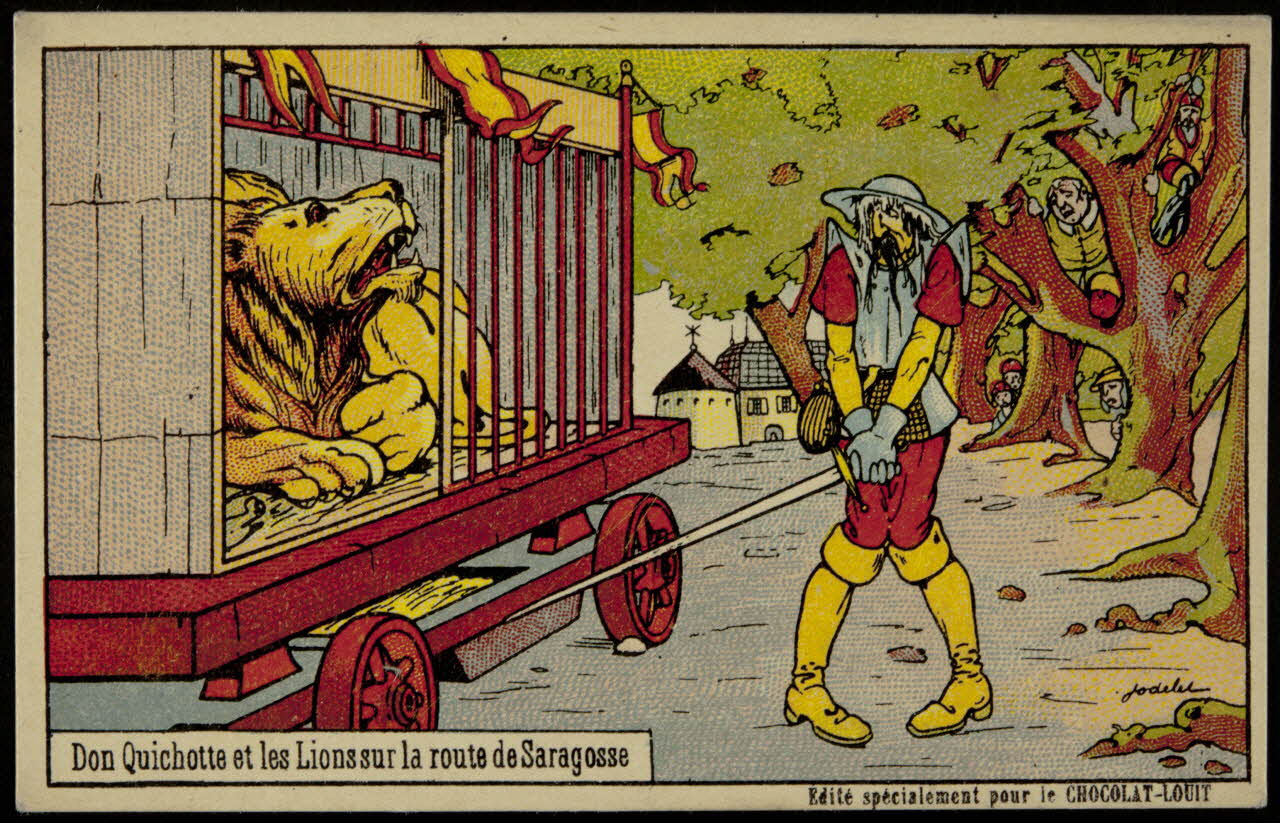 Jodelet Charles carte réclame chromo Paris 1900 1996.40.754.3 Photo