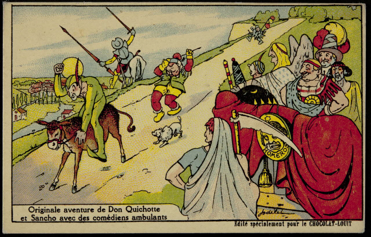 Jodelet Charles carte réclame chromo Paris 1900 1996.40.754.8 Photo