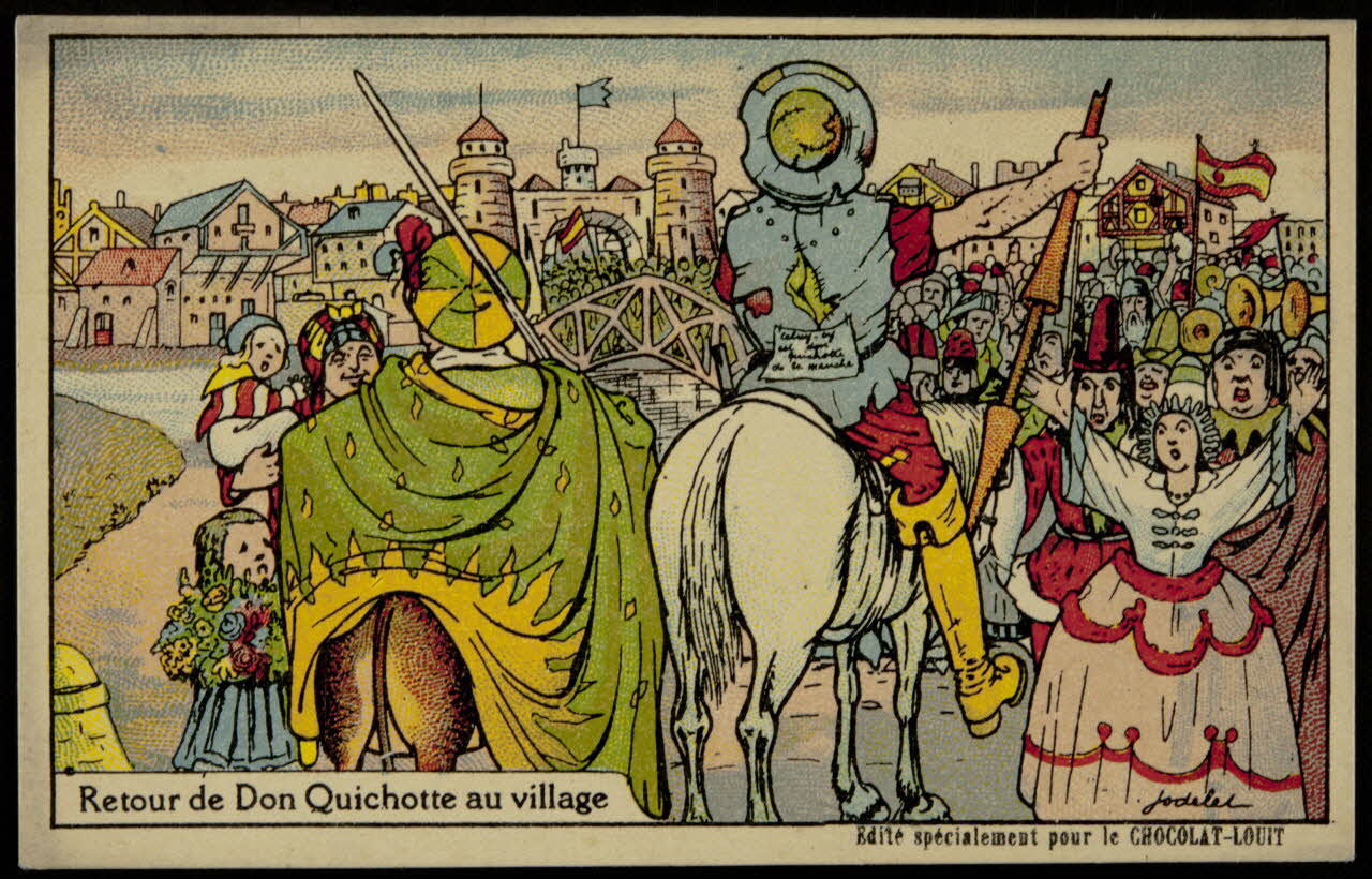 Jodelet Charles carte réclame chromo Paris 1900 1996.40.754.9 Photo