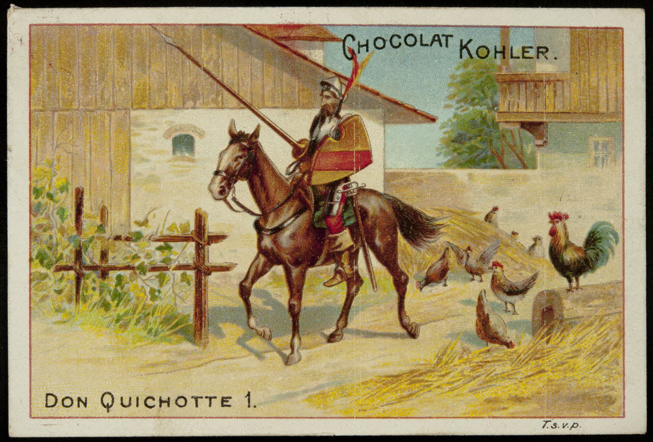 Jodelet Charles carte réclame chromo Paris 1900 1996.40.755.1 Photo