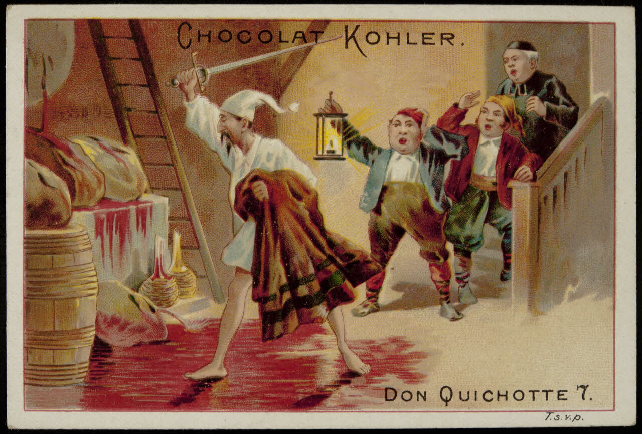 Jodelet Charles carte réclame chromo Paris 1900 1996.40.755.4 Photo