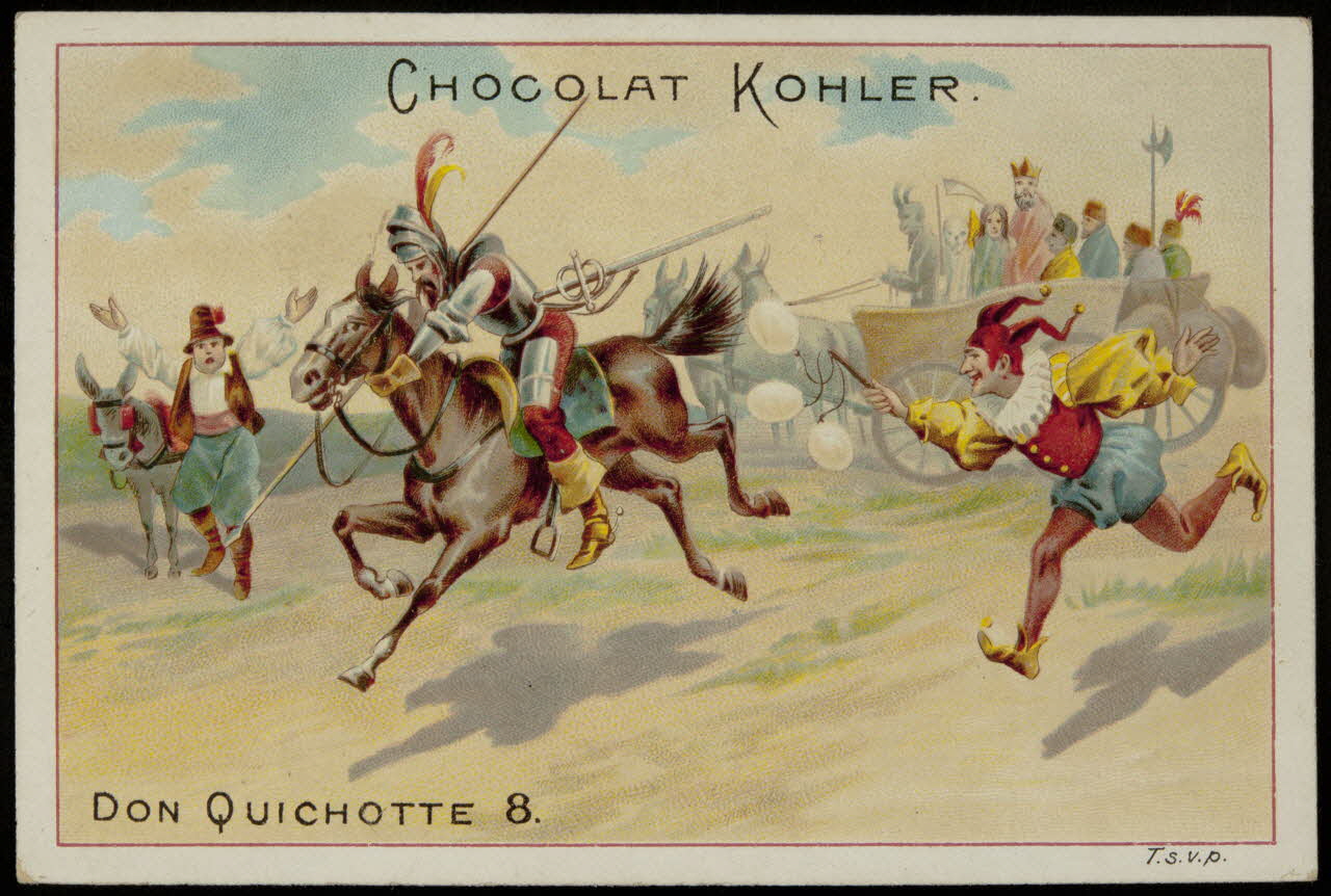 Jodelet Charles carte réclame chromo Paris 1900 1996.40.755.5 Photo