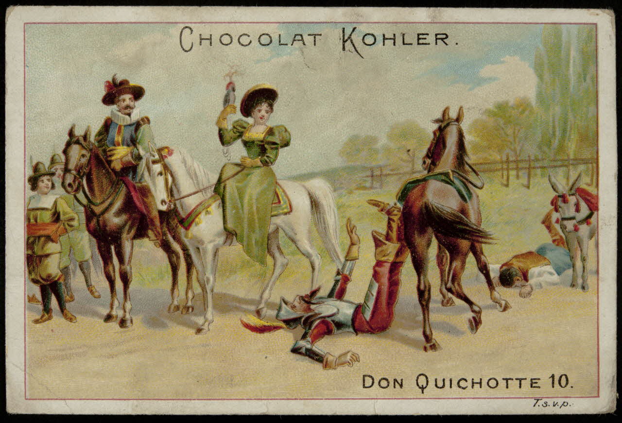 Jodelet Charles carte réclame chromo Paris 1900 1996.40.755.7 Photo