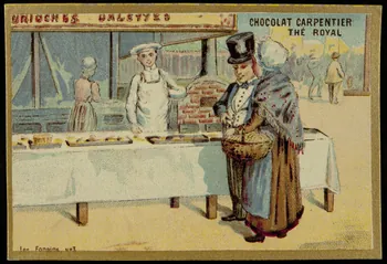 carte réclame chromo Paris 1897 1996.40.756.3 Photo