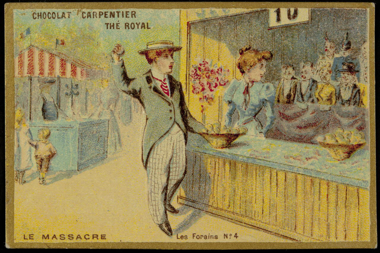 carte réclame chromo Paris 1897 1996.40.756.4 Photo