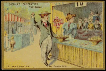 carte réclame chromo Paris 1897 1996.40.756.4 Photo