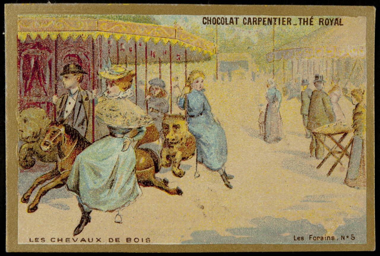 carte réclame chromo Paris 1897 1996.40.756.5 Photo