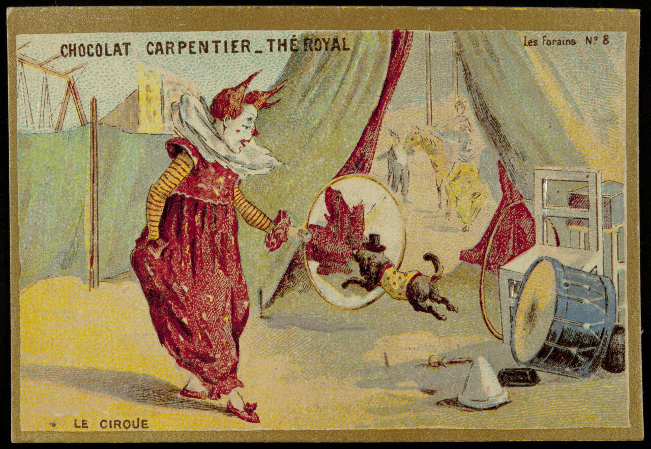 carte réclame chromo Paris 1897 1996.40.756.8 Photo