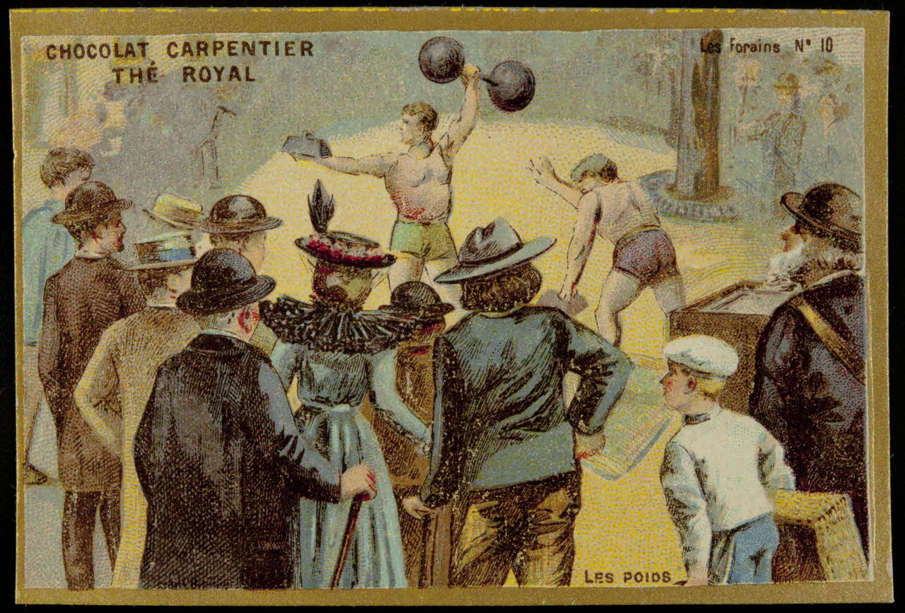 carte réclame chromo Paris 1897 1996.40.756.9 Photo