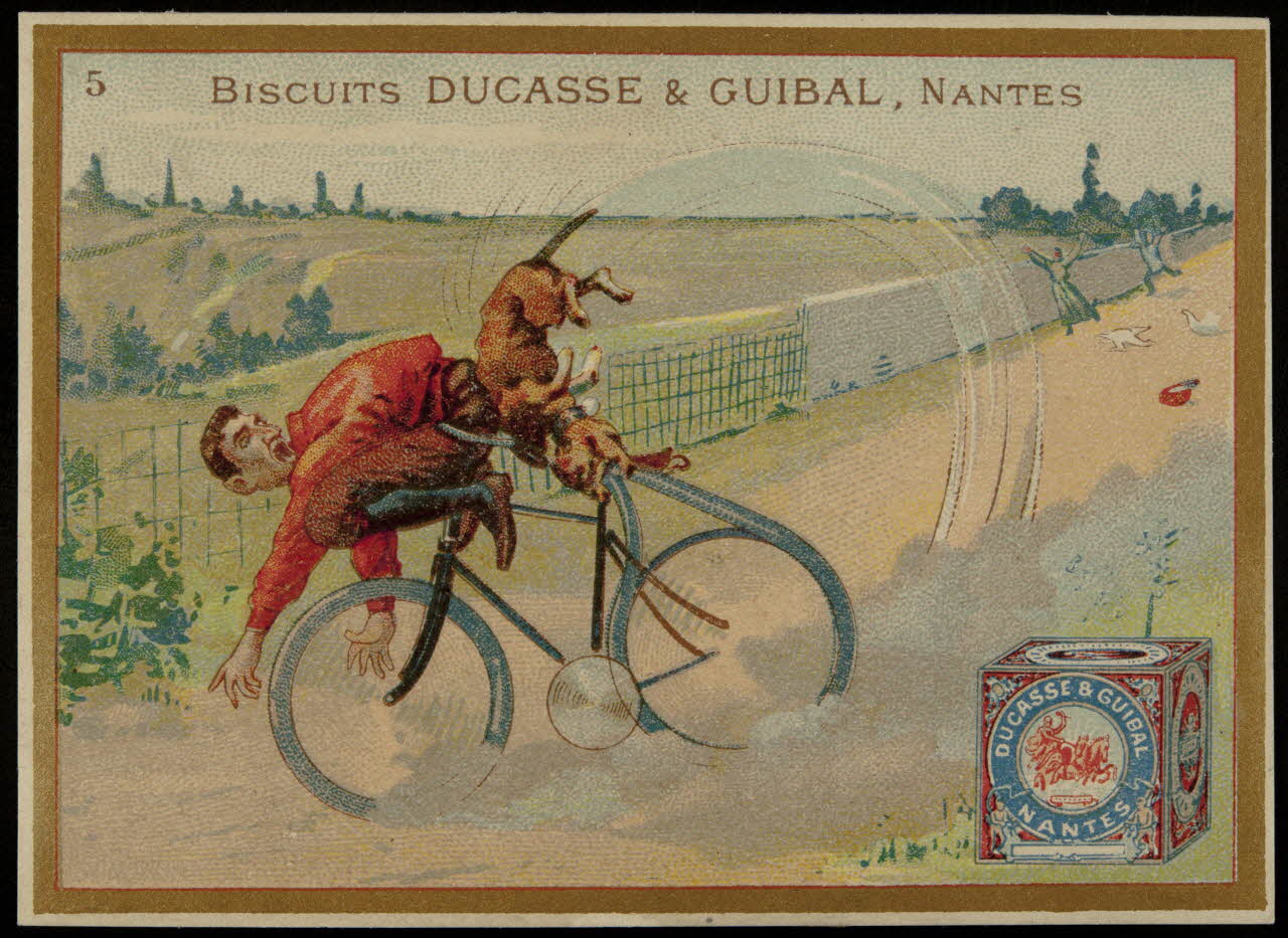 Guéneux frères carte réclame chromo Paris 1880 1996.40.759.5 Photo